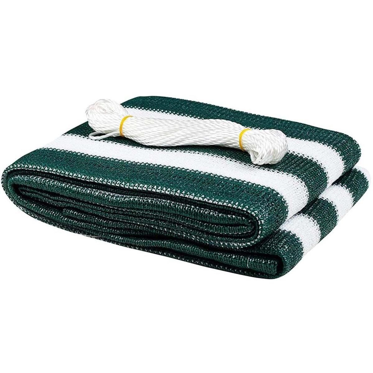 Jobar IdeaWorks Deck/Fence Privacy Durable Waterproof Netting Screen - Green