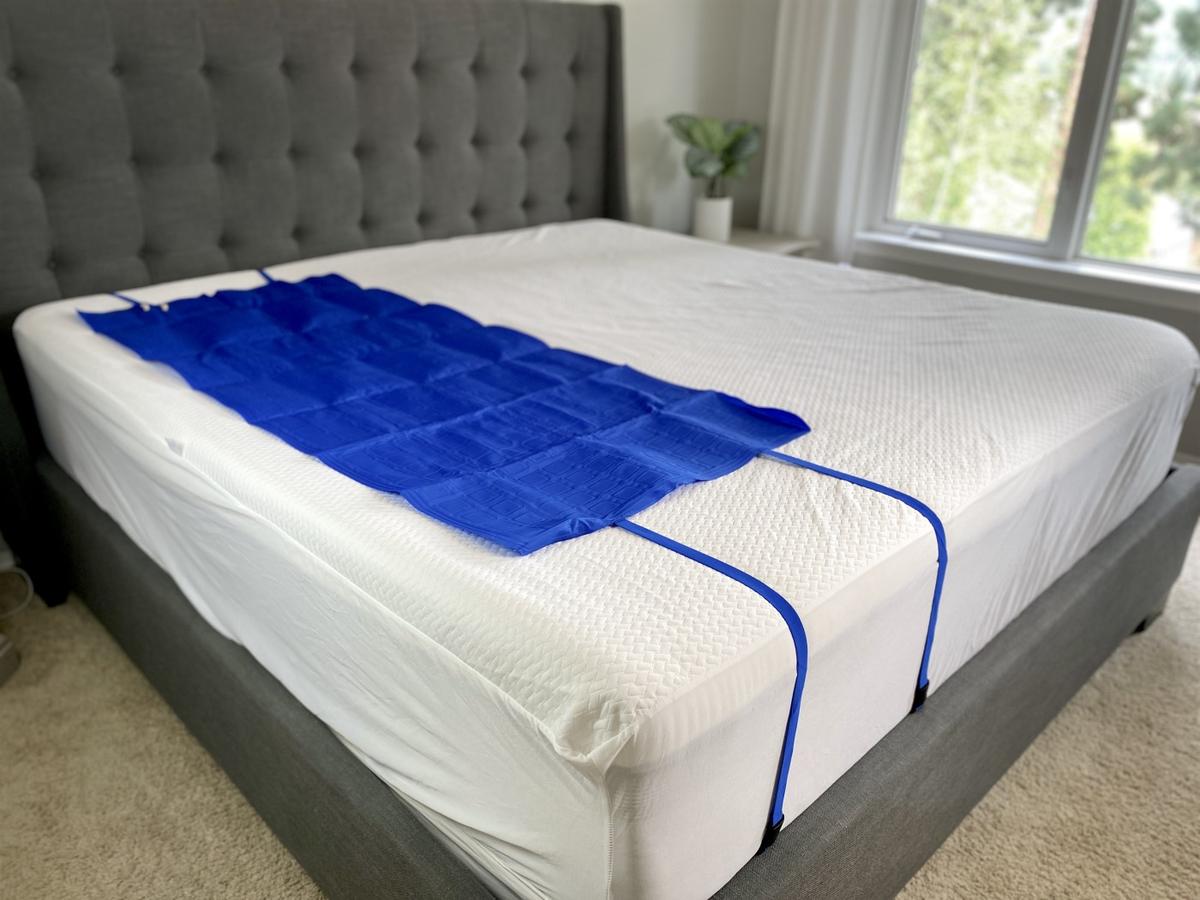 Mattress Cooler Topper Pad 27inx63in - Black