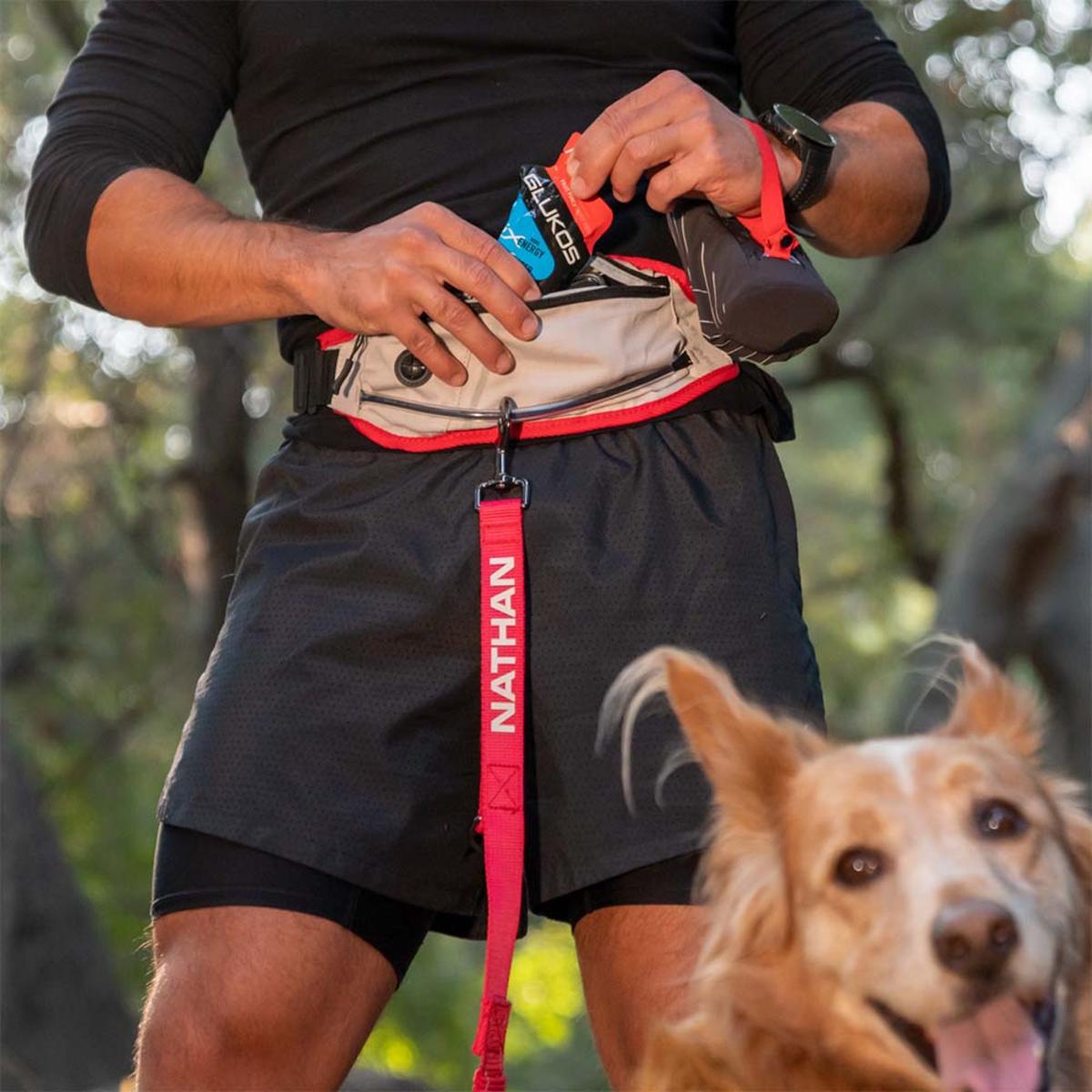 Nathan K9 Series Runners Waistpack With Leash