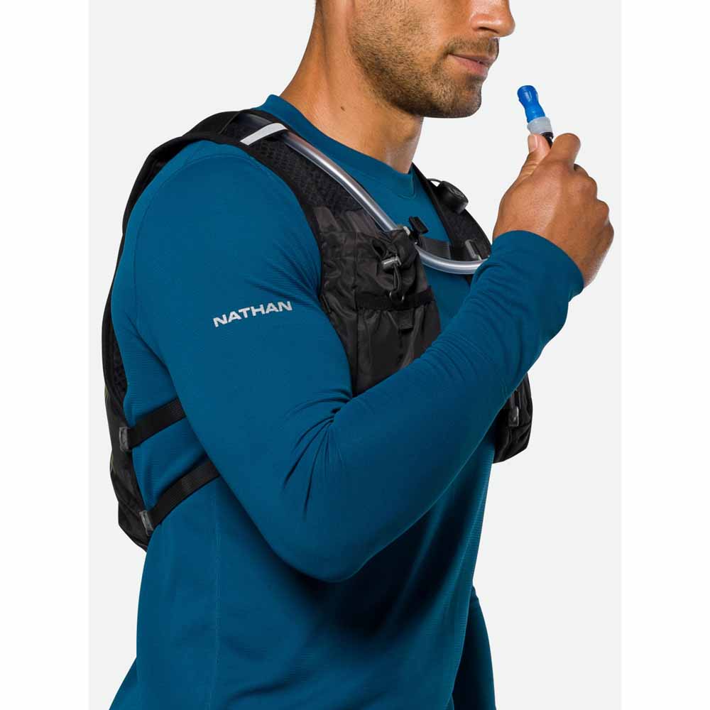 Nathan Laser Light 3 Liter Hydration Pack - Black/High Vis Yellow