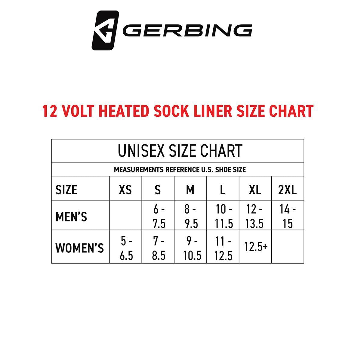 Open Box Gerbing 12V Heated Sock Liners