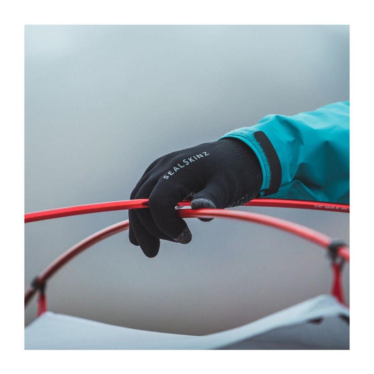 Sealskinz Waterproof All-Weather Ultra-Grip Knitted Gloves