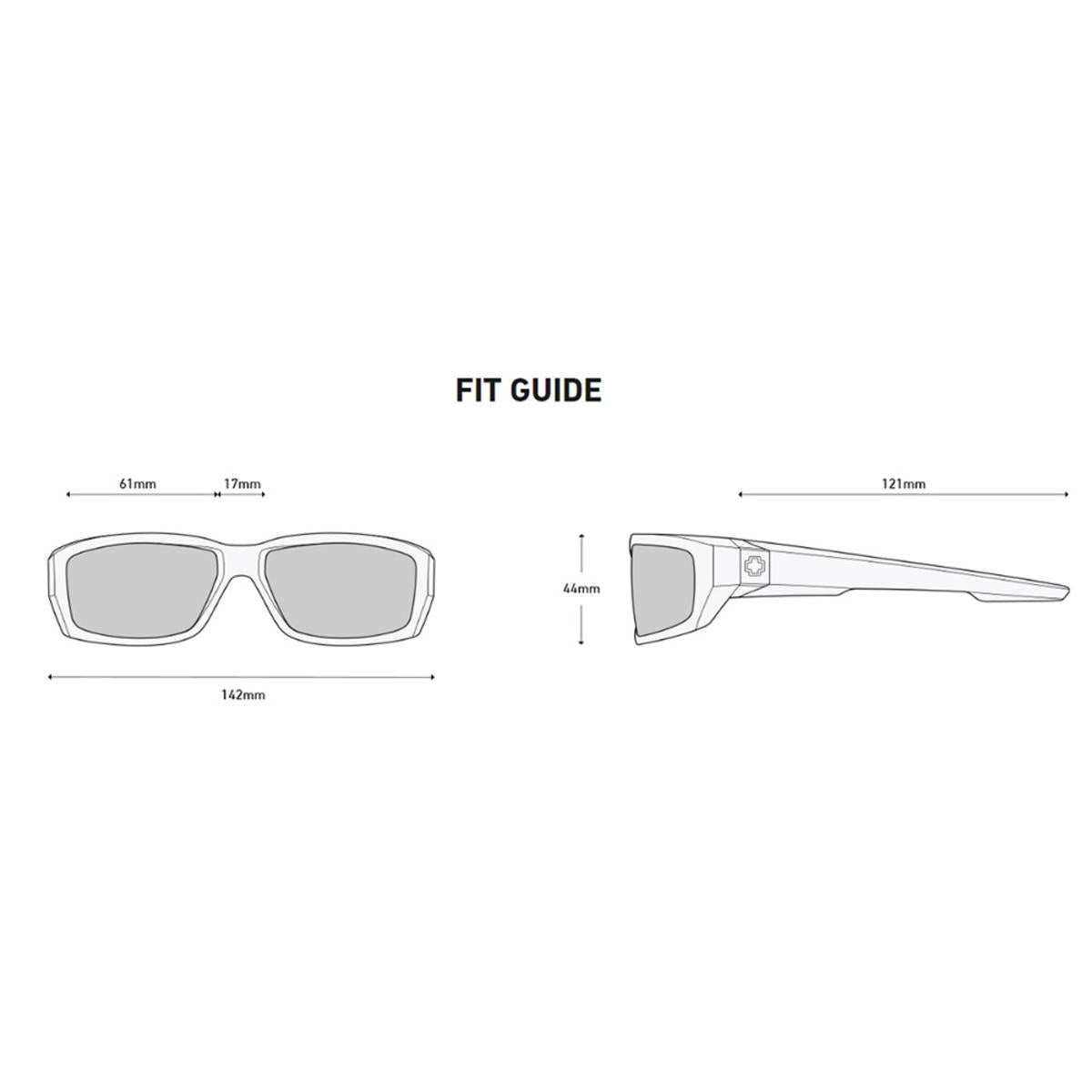Spy Optic Dirty Mo SOSI Black - HD Plus Gray Green