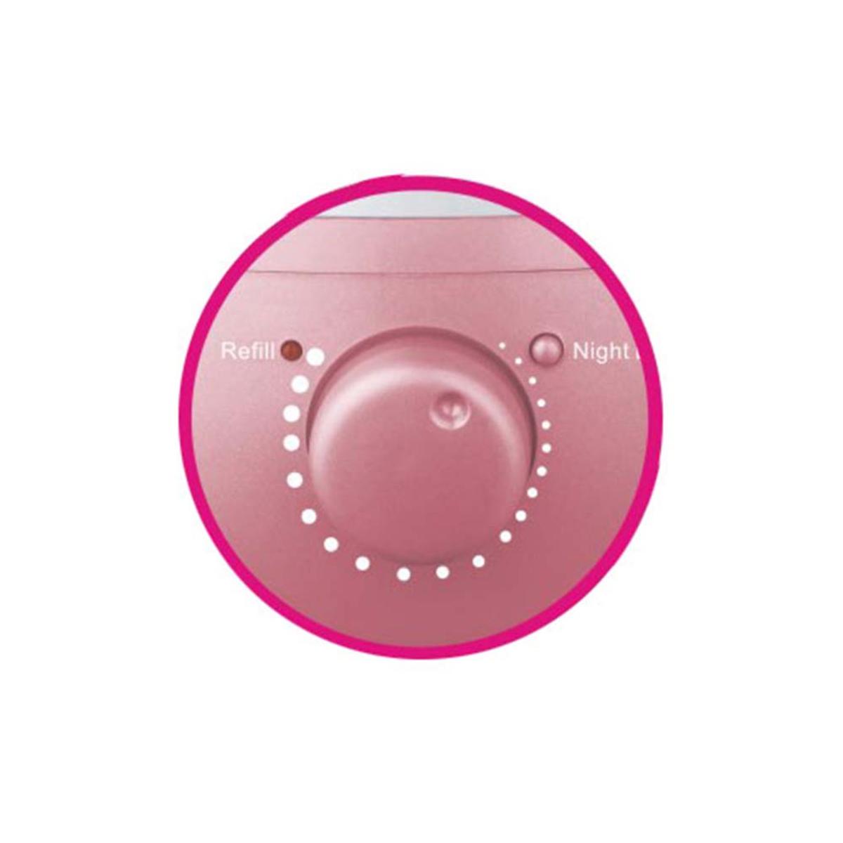 Sunpentown Ultrasonic Humidifier With Fragrance Diffuser - Pink