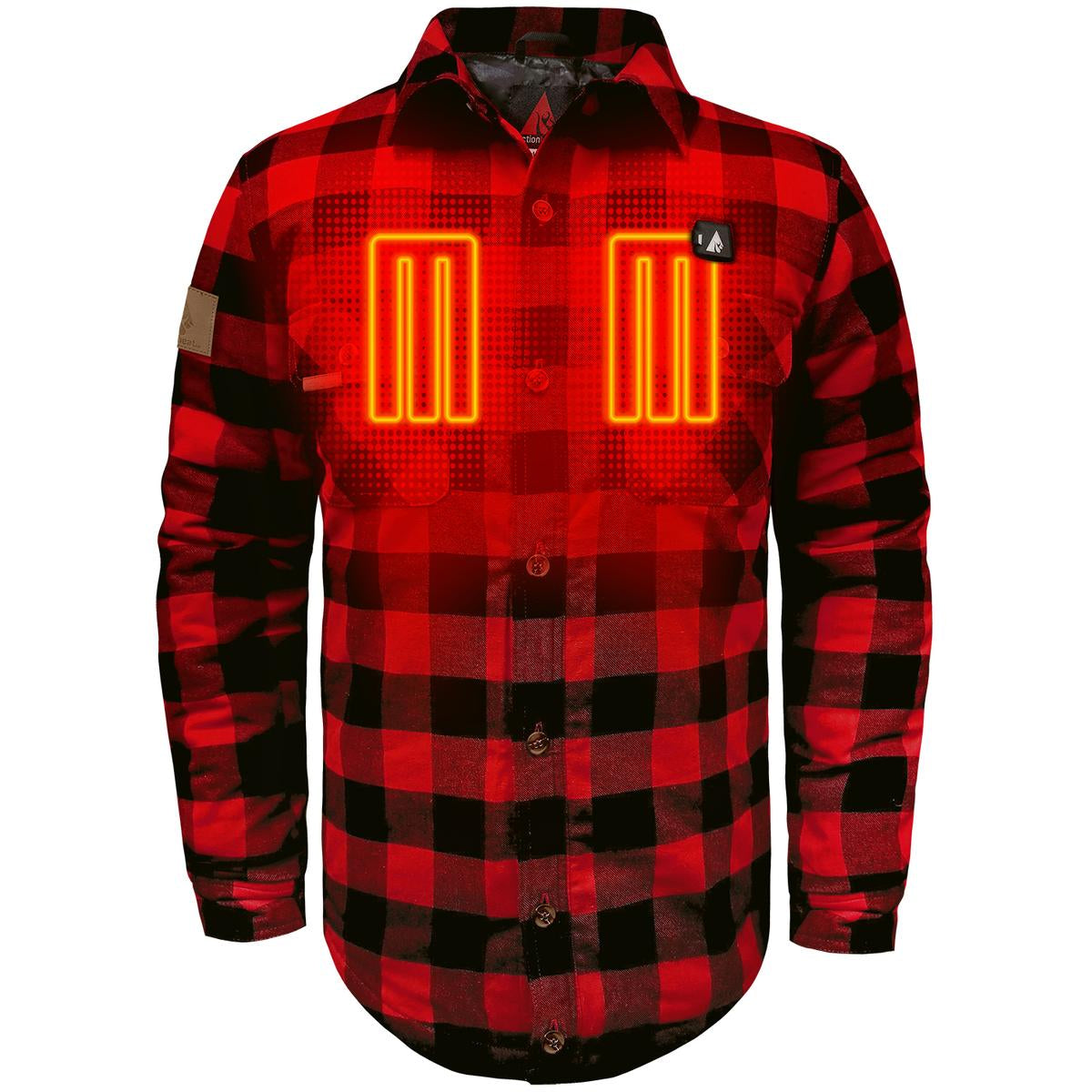  ActionHeat 5V Battery Heated Flannel Shirt