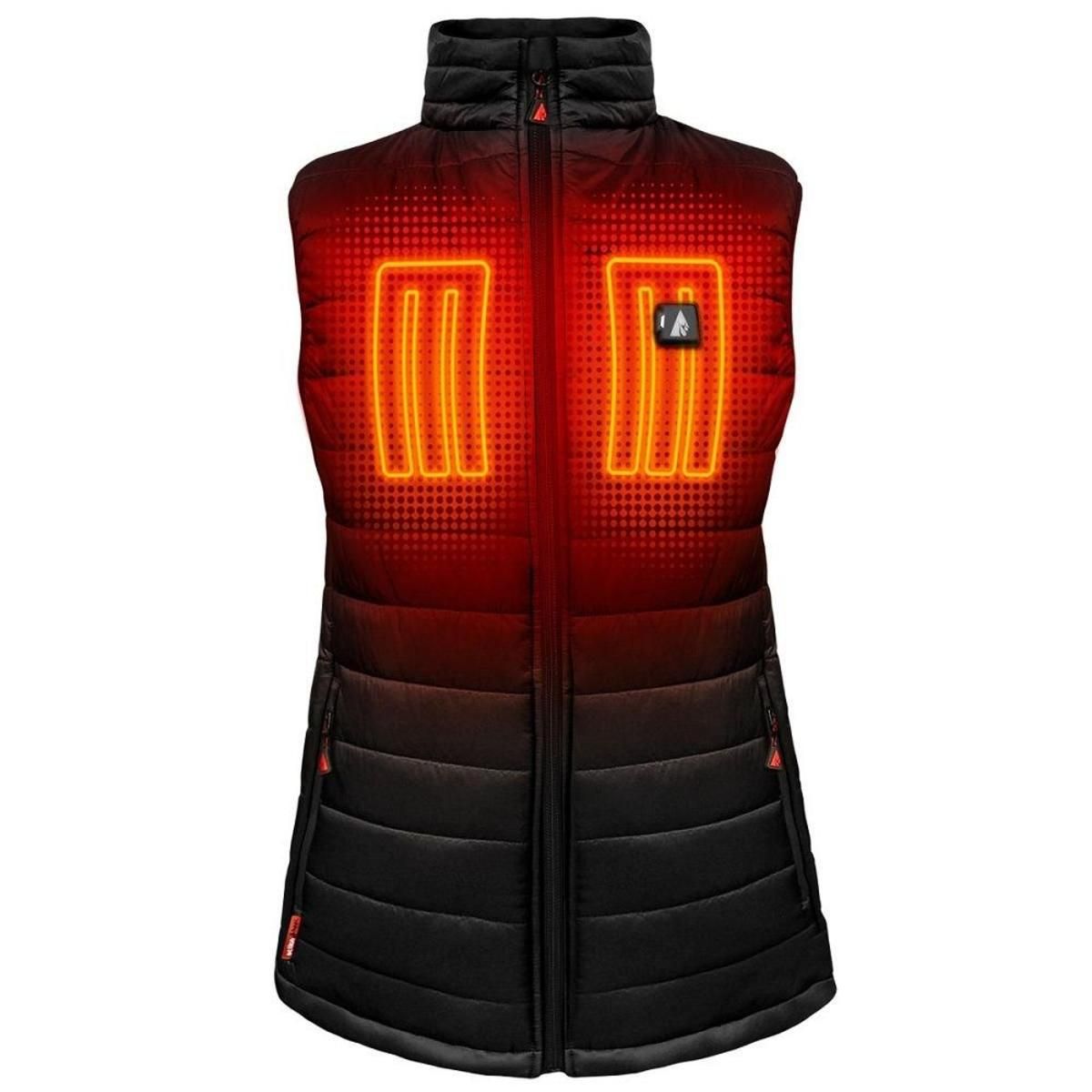  Open Box ActionHeat 5V Battery Heated Insulated Puffer Vest - Womens