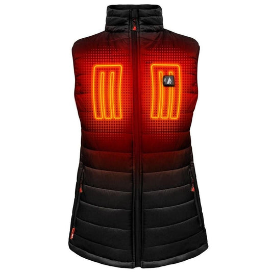  Open Box ActionHeat 5V Battery Heated Insulated Puffer Vest - Womens