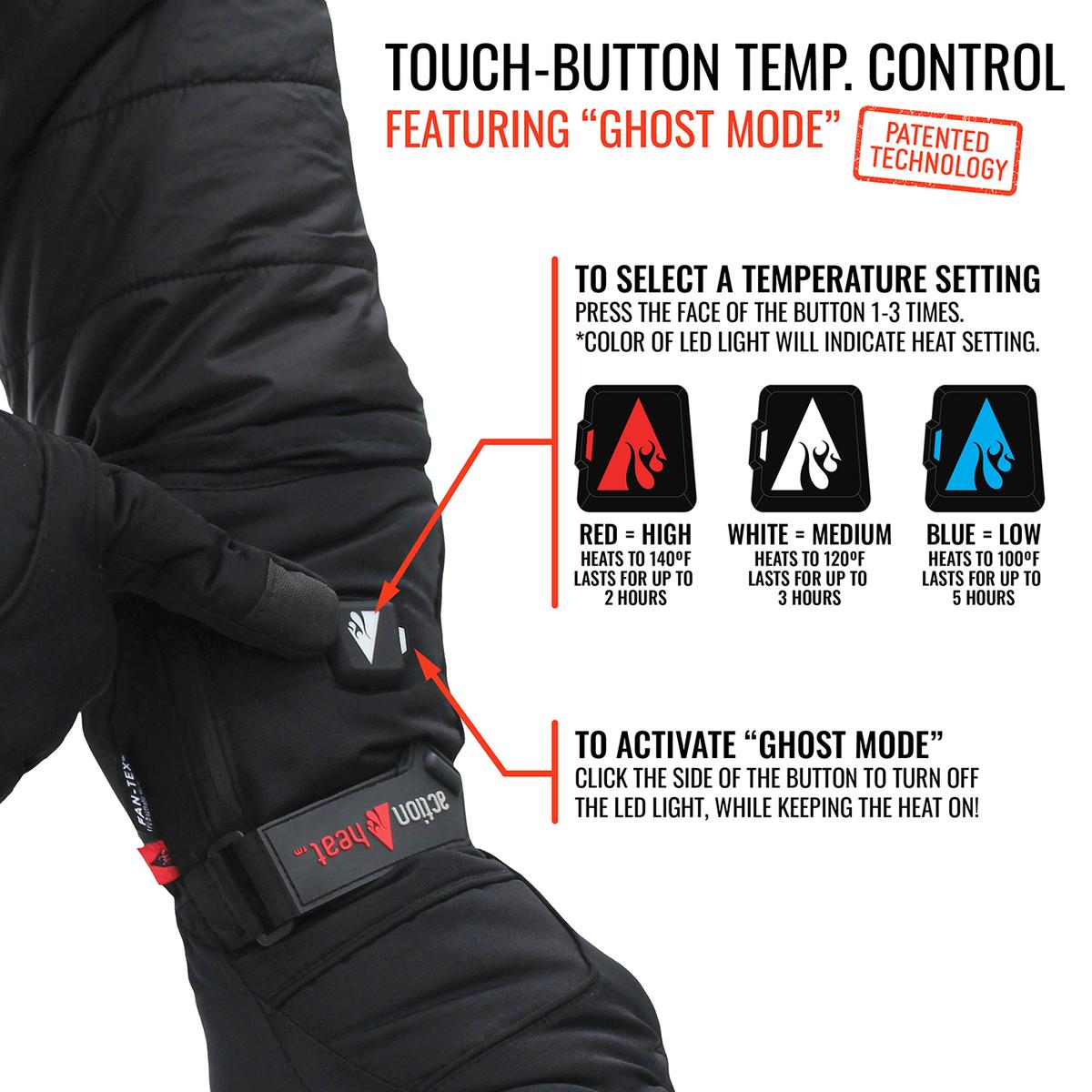  ActionHeat 5V Womens Featherweight Heated Gloves
