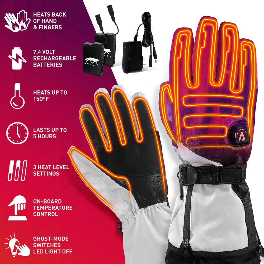  Aheata 7V Battery Heated Gloves - Unisex