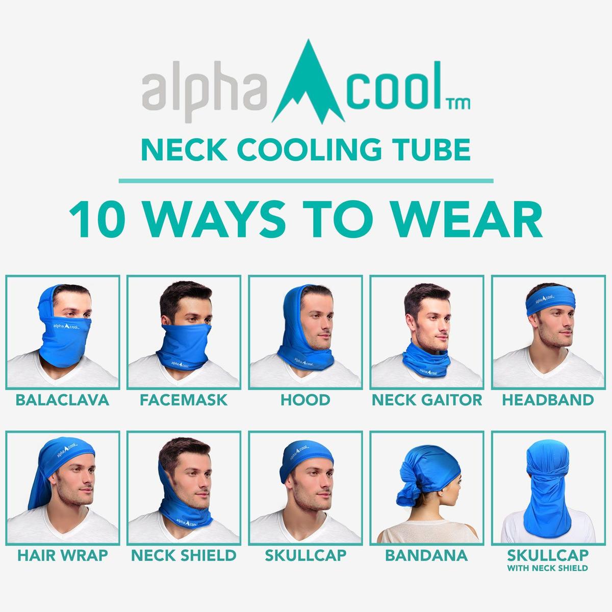  AlphaCool Cooling Neck Gaiter