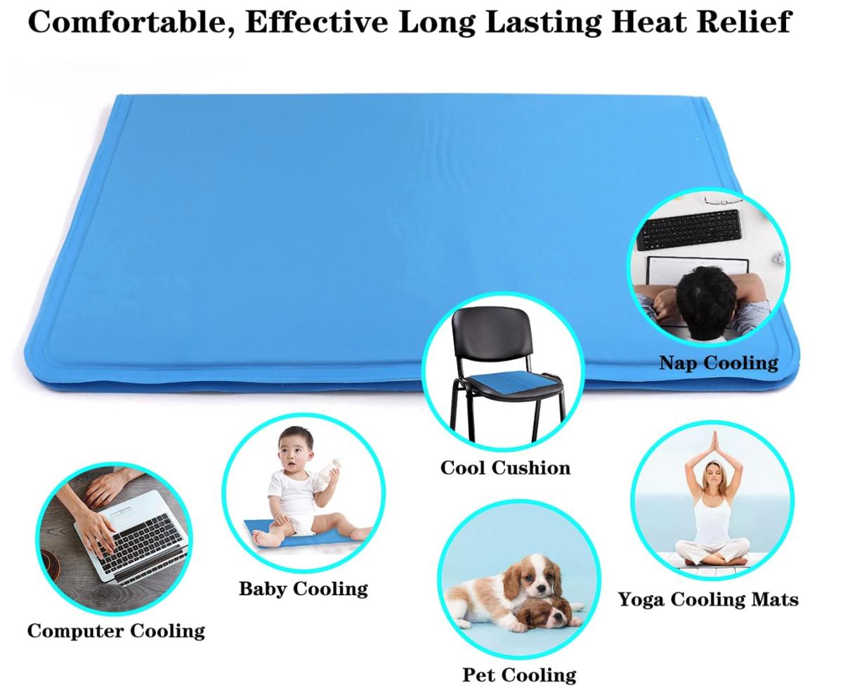  AlphaCool Ice Gel Cooling Pad - Cooling Pillow Insert
