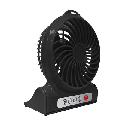  AlphaCool Rechargeable Battery Operated Fan - 4 Inch