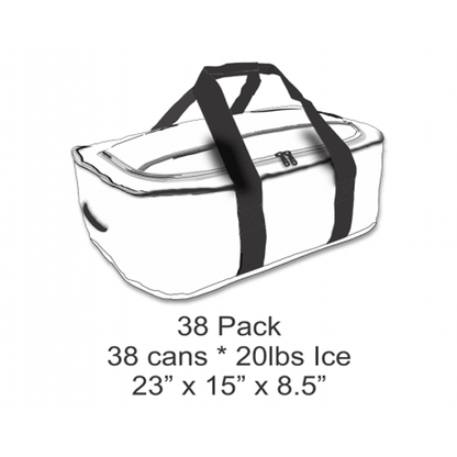  AO Coolers 38 Pack Stow-N-Go Cooler Black