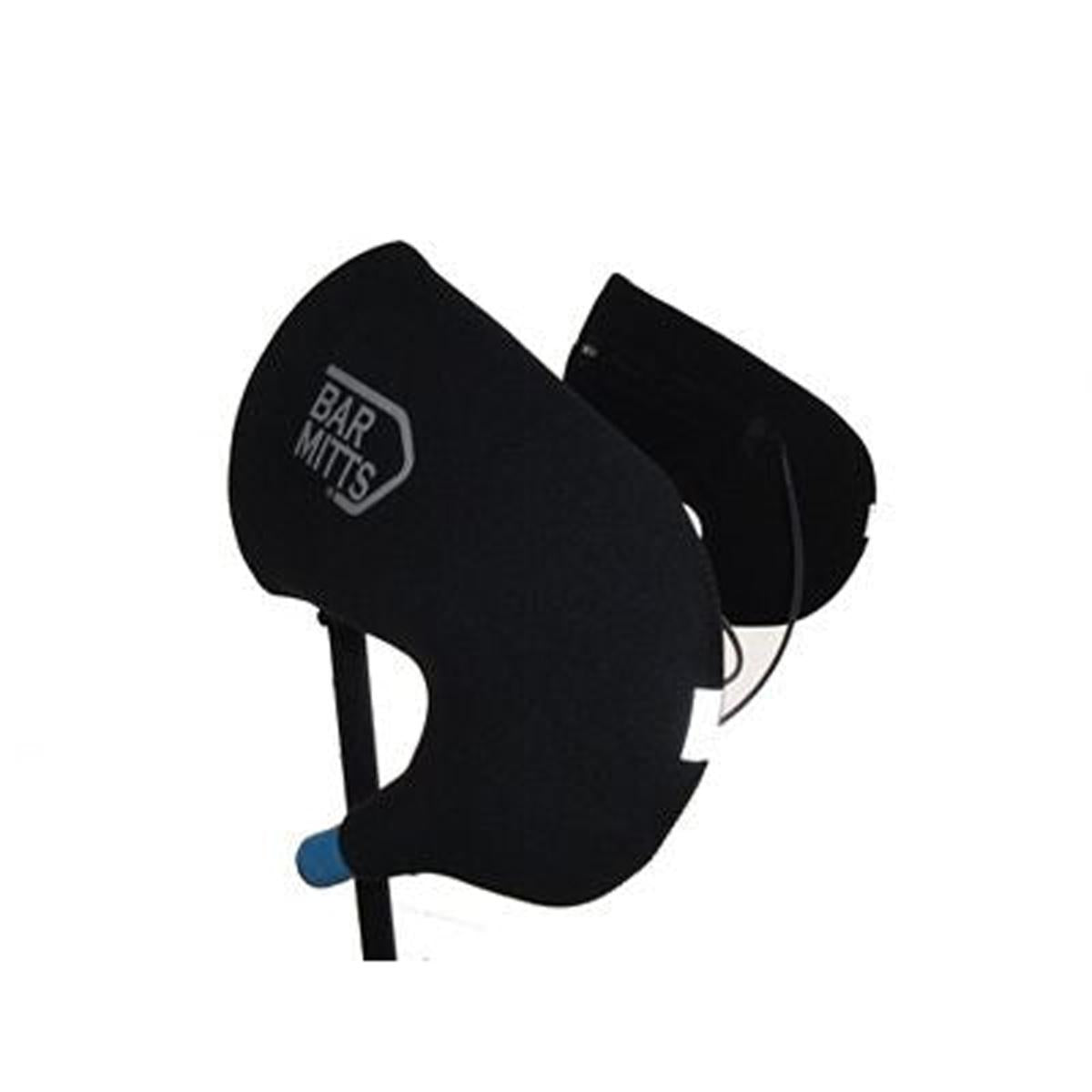  Bar Mitts Externally Routed Cables Road Pogie Handlebar Mittens Extreme - Large Black