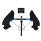  Bar Mitts Externally Routed Cables Road Pogie Handlebar Mittens Hydraulic - XL Black
