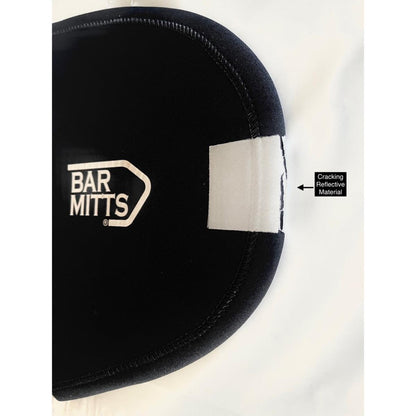  Bar Mitts Older Shimano Externally Routed Cables Dual Position Handlebar Mittens Extreme - Black