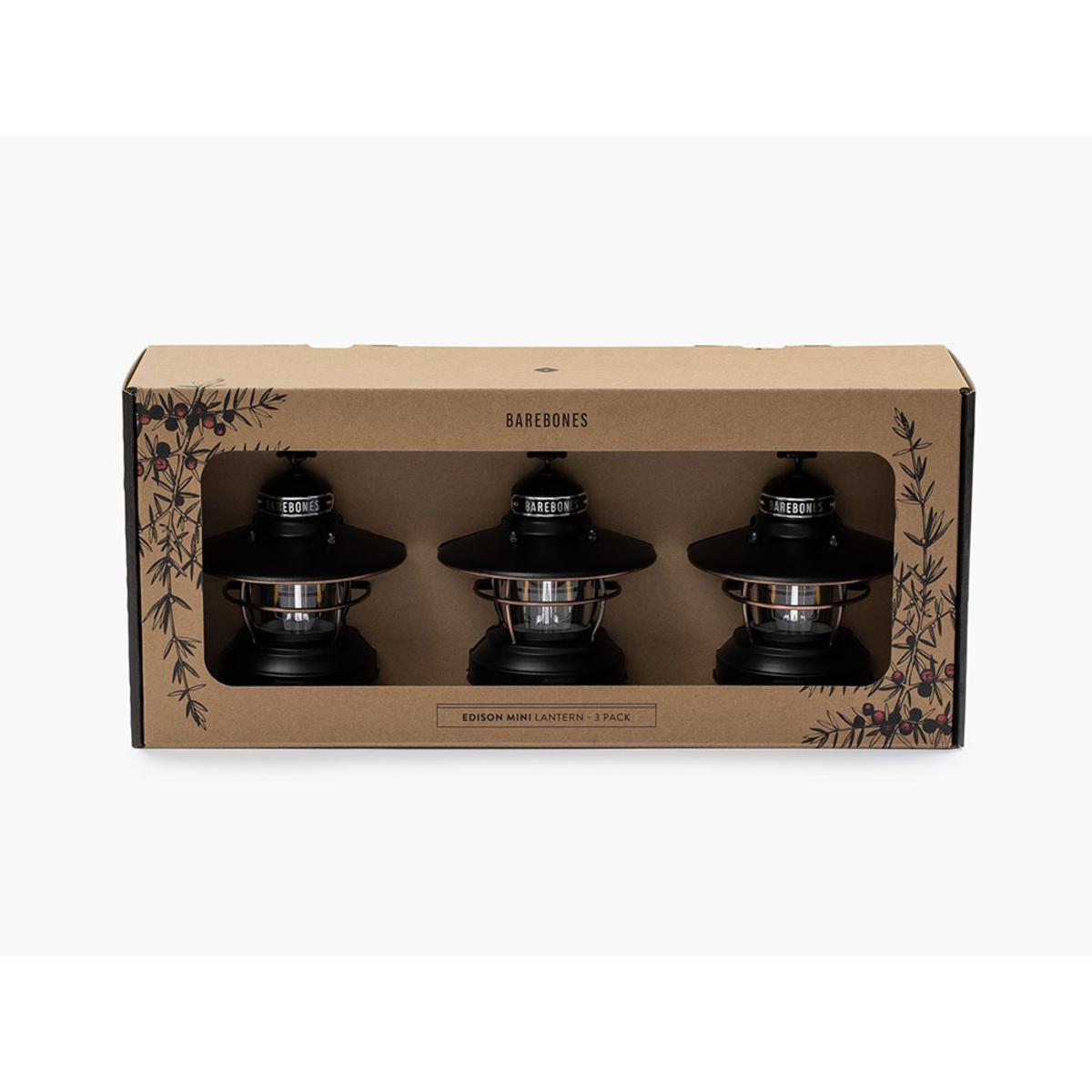  Barebones Edison Mini Lantern - Pack Of 3