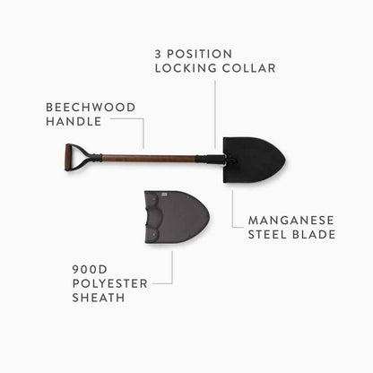  Barebones Folding Shovel
