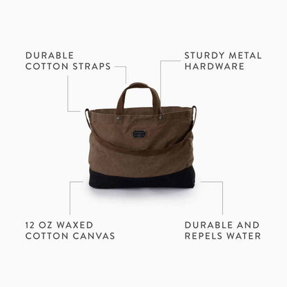  Barebones Neelum Firewood Carrier Tote - Khaki