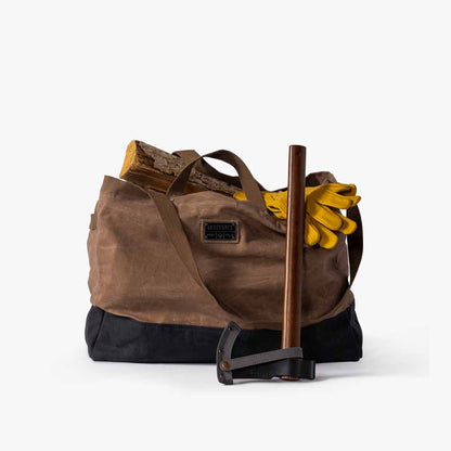  Barebones Neelum Firewood Carrier Tote - Khaki