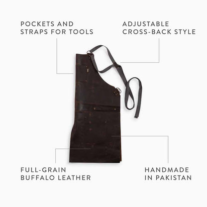  Barebones Tradesman Leather Apron