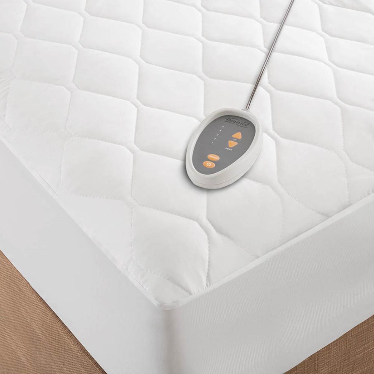  Beautyrest Cotton Blend Heated Mattress Pad - Twin XL