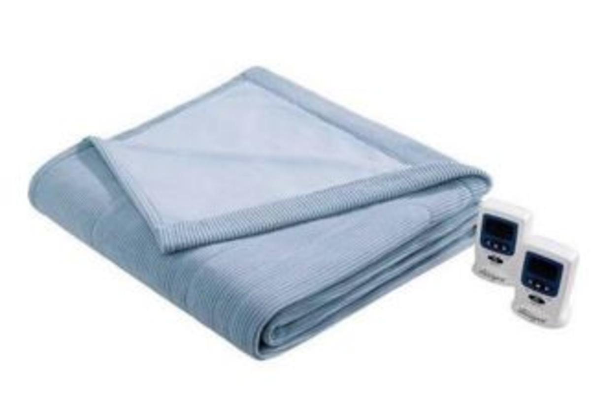  Beautyrest Electric Micro Fleece Heated Blanket - Twin