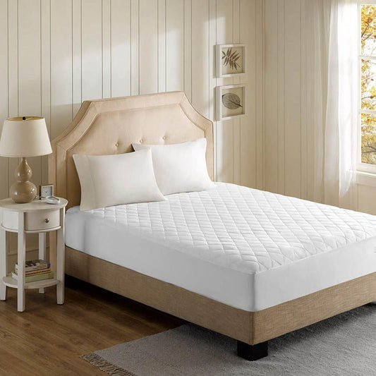  Beautyrest Heated Microfiber Mattress Pad With 3M Scotchgard - Full
