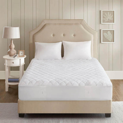  Beautyrest Heated Microfiber Mattress Pad With 3M Scotchgard - Twin / Twin XL