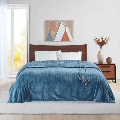  Beautyrest Heated Microlight To Berber Blanket - Queen