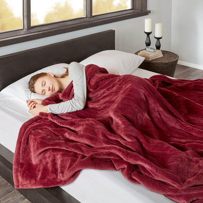  Beautyrest Heated Microlight To Berber Blanket - Queen
