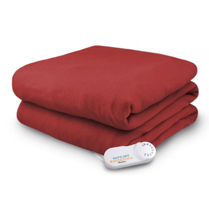  Biddeford Blankets Comfort Knit Fleece Electric Heated Throw Blanket