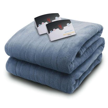  Biddeford Blankets Micro Plush Electric Heated Blanket With Digital Controller - King