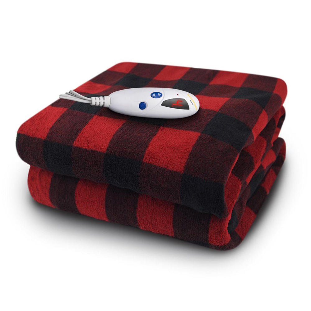  Biddeford Blankets Micro Plush Electric Heated Throw With Digital Controller