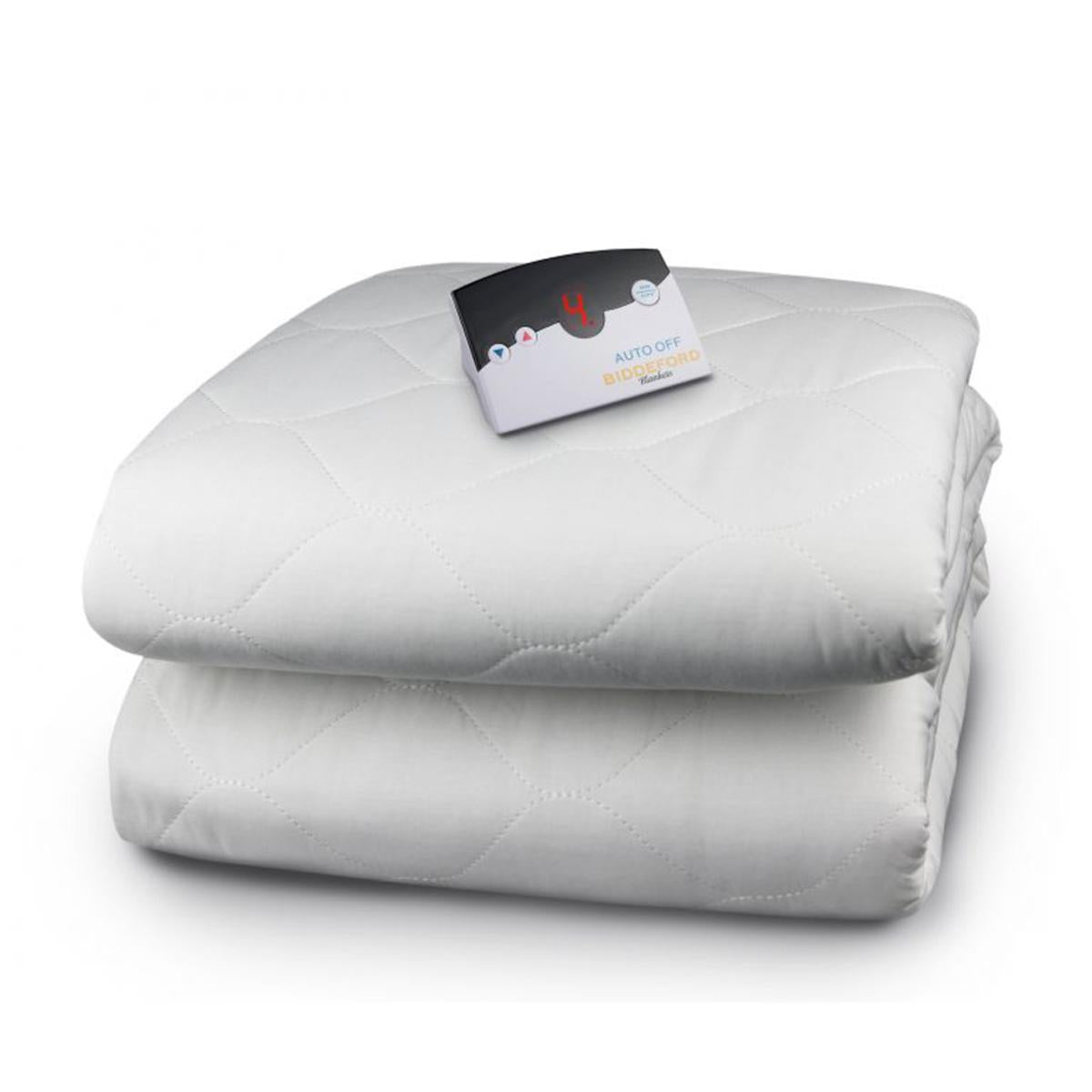  Biddeford Blankets Quilted Electric Heated Mattress Pad - King