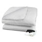  Biddeford Blankets Sherpa Quilted Electric Heated Mattress Pad With Digital Controller - Full