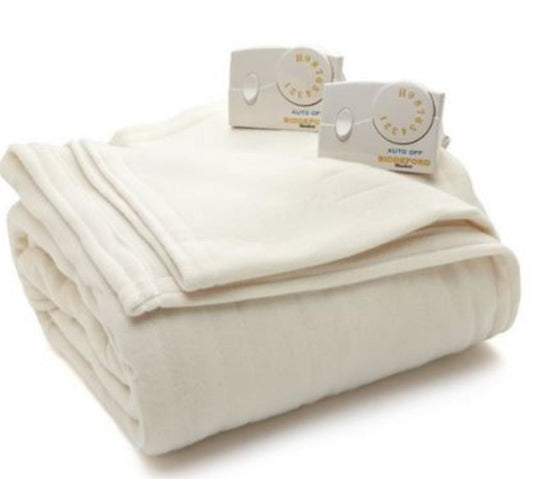  Biddeford Comfort Knit Fleece Heated Blanket - King