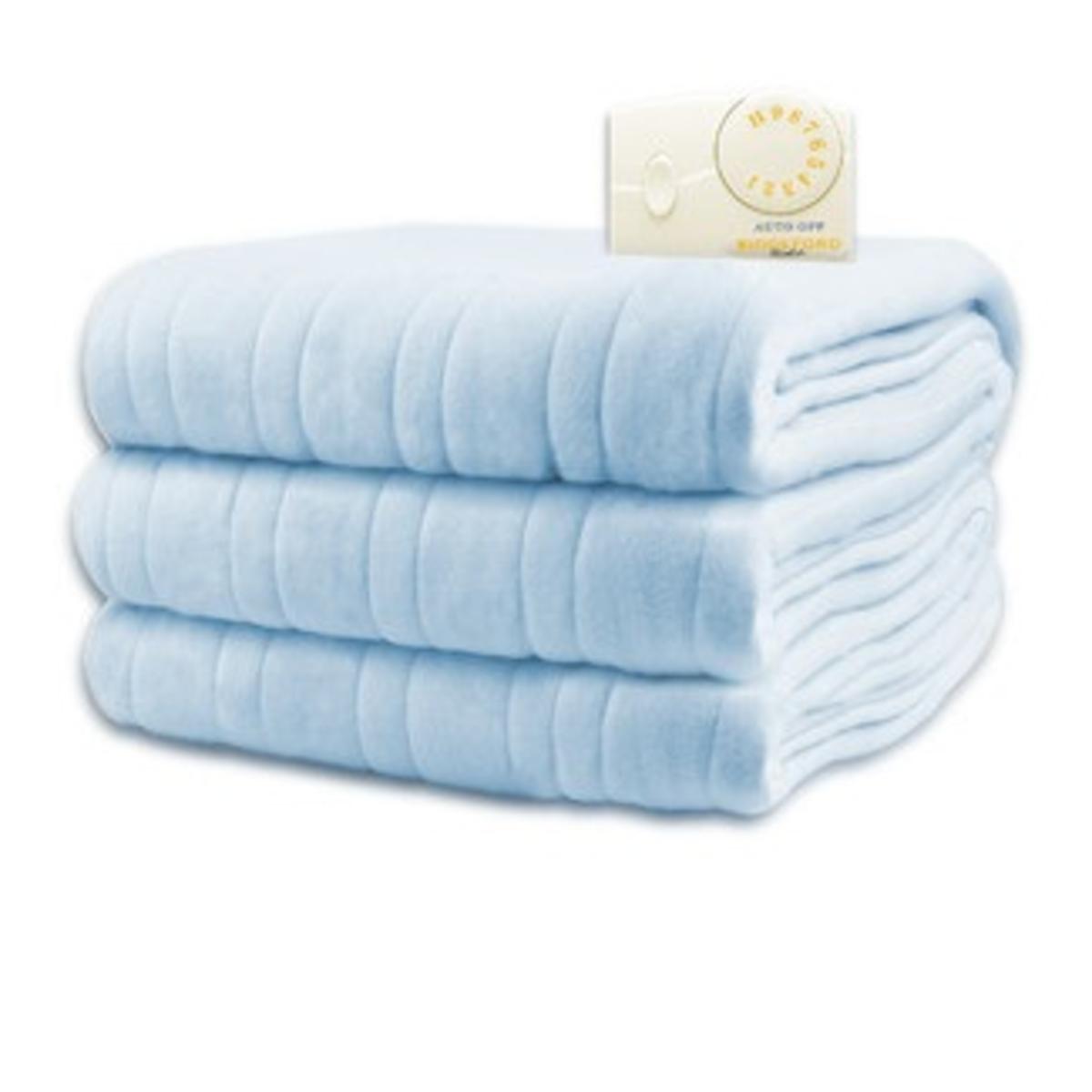  Biddeford Comfort Knit Fleece Heated Blanket - Twin