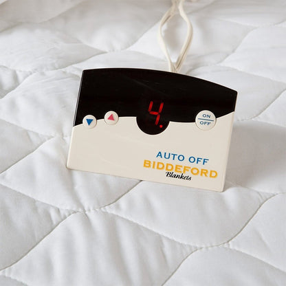  Biddeford Heated Mattress Pad With Digital Controller - Twin