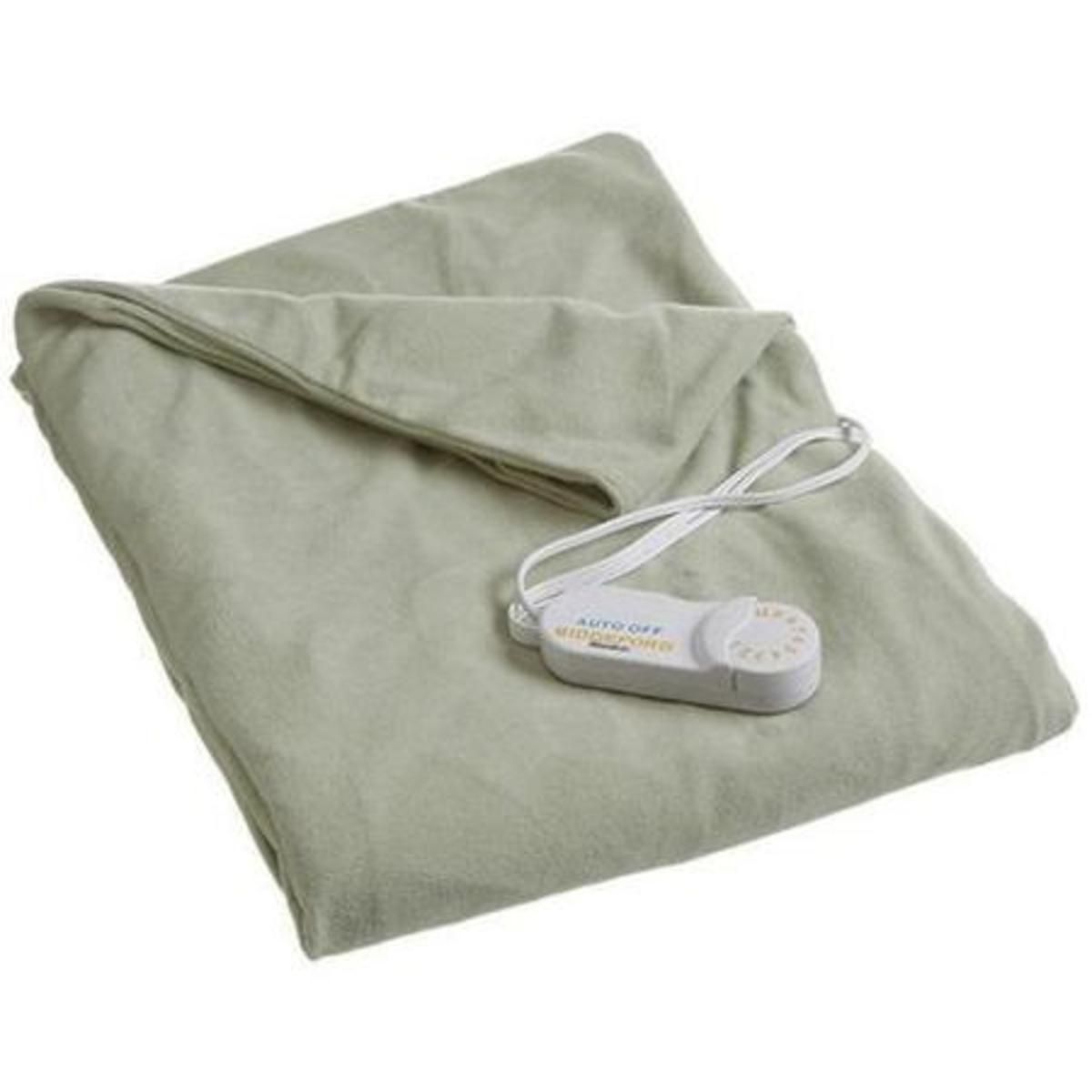  Biddeford Heated Throw With Analog Control - Sage
