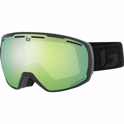  Bolle Laika Goggle Black Corp Matte - Phantom Green Emerald Photochromic