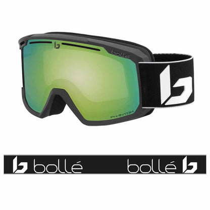  Bolle Maddox Goggle Black Corp Matte - Phantom Green Emerald Photochromic