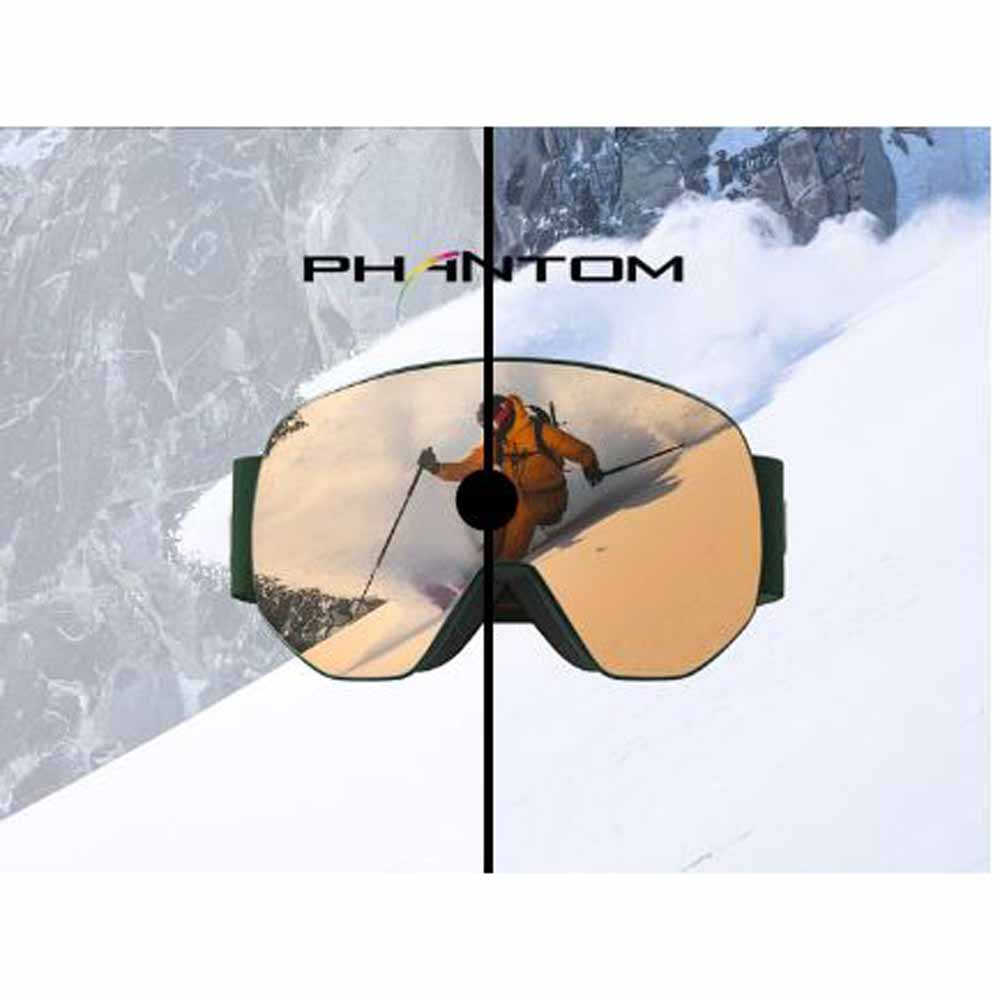  Bolle Maddox Goggle Black Matte - Vermillon Gun