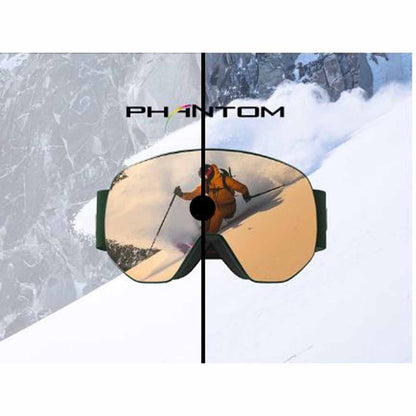  Bolle Maddox Goggle Black Matte - Vermillon Gun