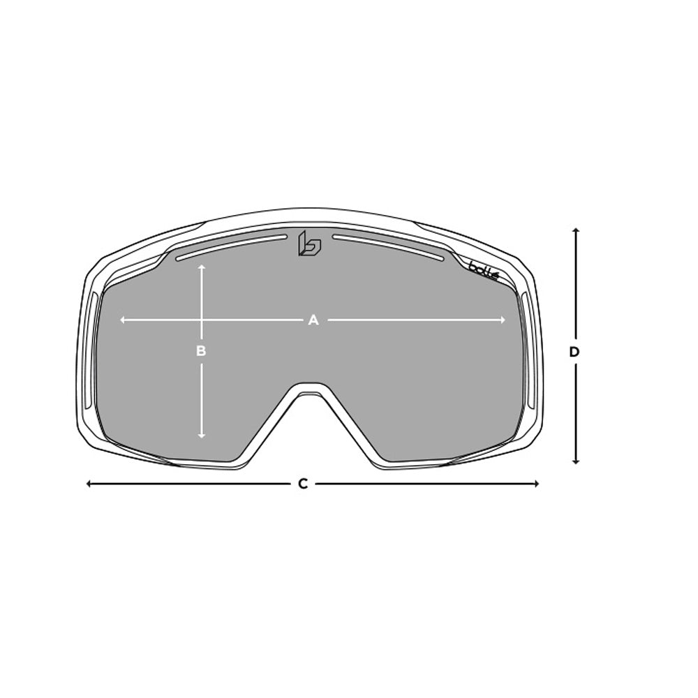  Bolle Maddox Goggle Black Matte - Volt Ruby