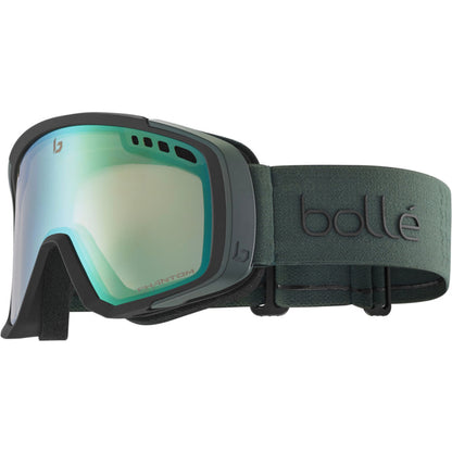  Bolle Mammoth Goggle Black Forest Matte - Phantom Green Emerald Photochromic