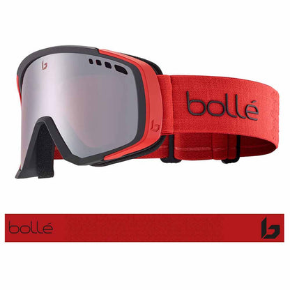  Bolle Mammoth Goggle Black Red Matte - Vermillon Gun