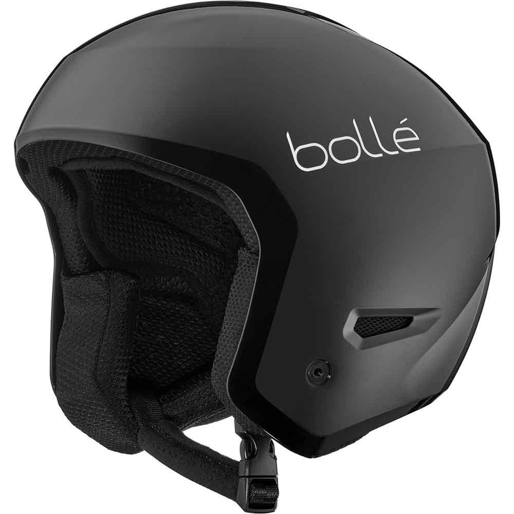  Bolle Medalist Pure Racing Helmet - Black White Shiny