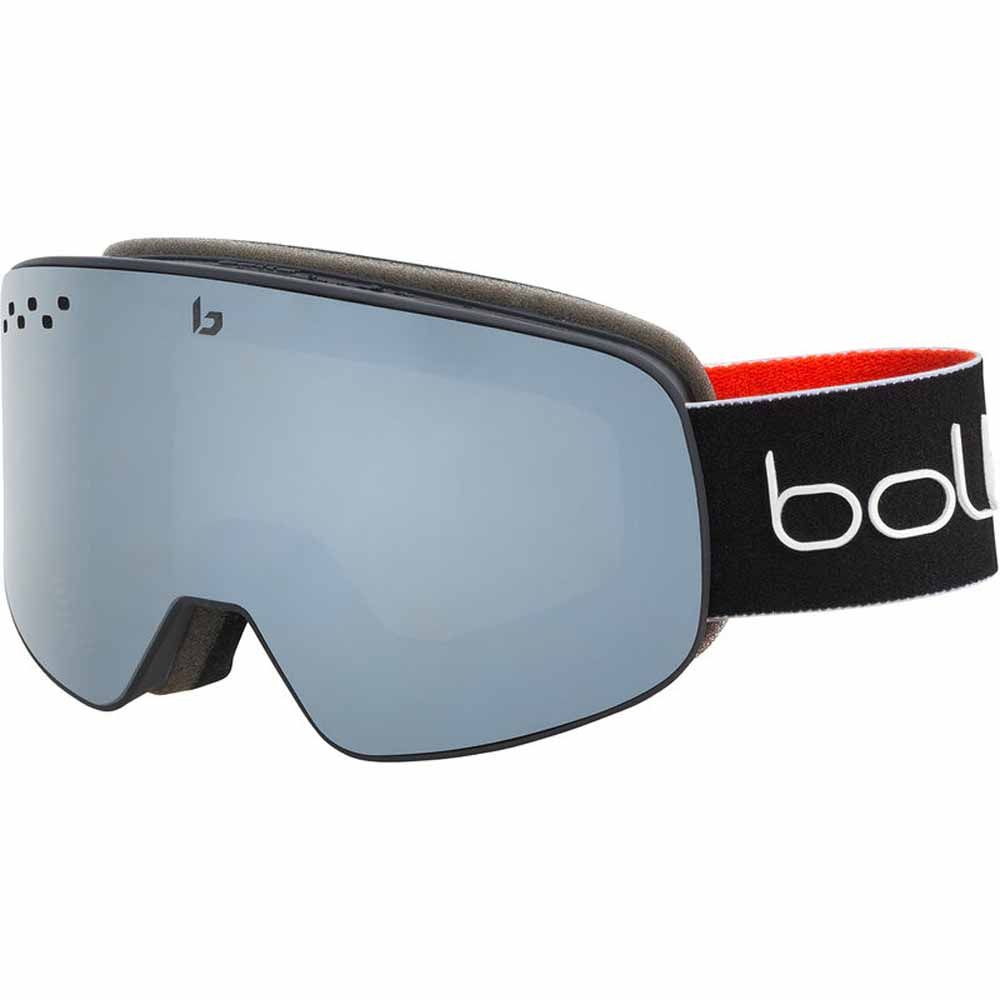  Bolle Nevada Goggle Black Red Matte - Black Chrome