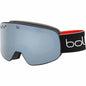  Bolle Nevada Goggle Black Red Matte - Black Chrome